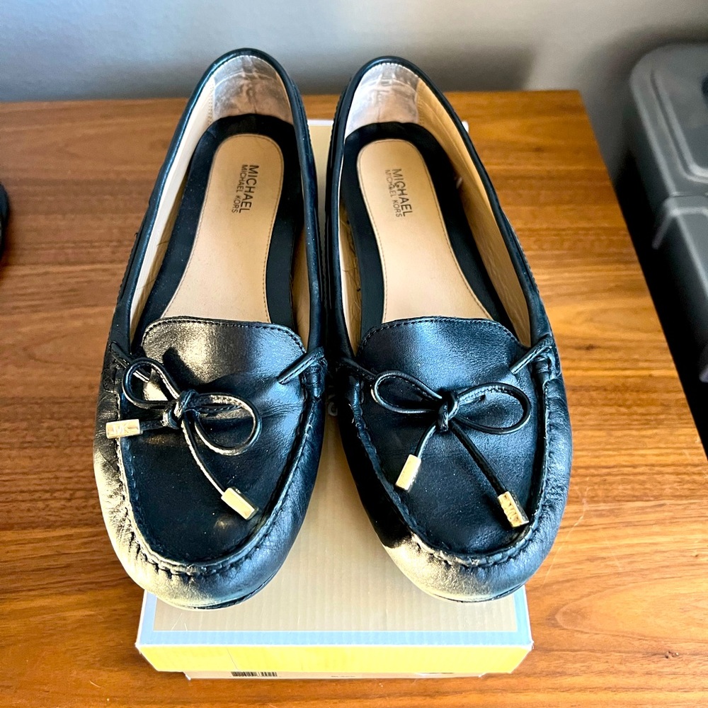 Michael Kors Black Loafers for Women